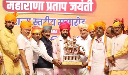 करनाल के सालवन में धूमधाम से मनी महाराणा प्रताप जयंती