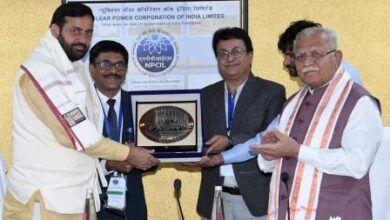 गोरखपुर अणु विद्युत परियोजना का सीएम नायब सिंह सैनी और केंद्रीय मंत्री मनोहर लाल ने किया दौरा