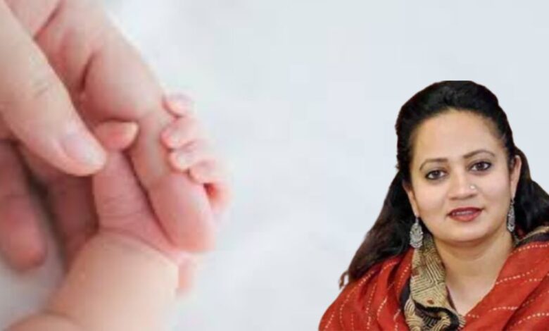 हरियाणा की स्वास्थ्य मंत्री आरती राव बनी मां, 3 महीने का हुआ बेटा, रखा नाम ‘जयवीर सिंह’