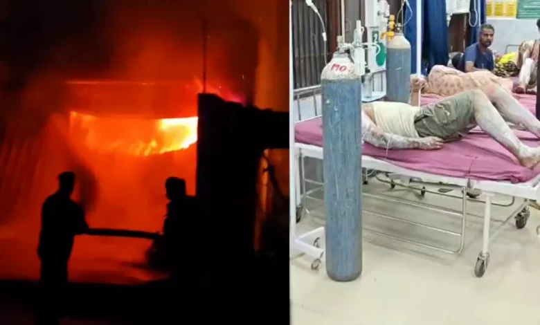 LPG tanker blast in Hoshiarpur
