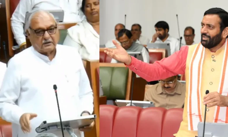 हरियाणा विधानसभा में कानून व्यवस्था पर हंगामा!
