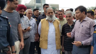 अंबाला छावनी इंडस्ट्रियल एरिया में पानी निकासी के लिए 50 करोड़ की बड़ी परियोजना, अनिल विज ने दिए आदेश