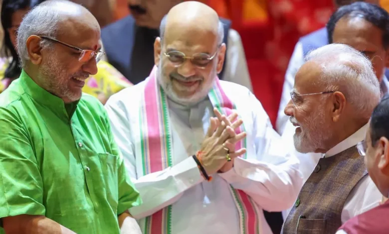 सी.पी. राधाकृष्णन बने भारत के 15वें उपराष्ट्रपति, पीएम मोदी और राष्ट्रपति मुर्मू ने दी बधाई