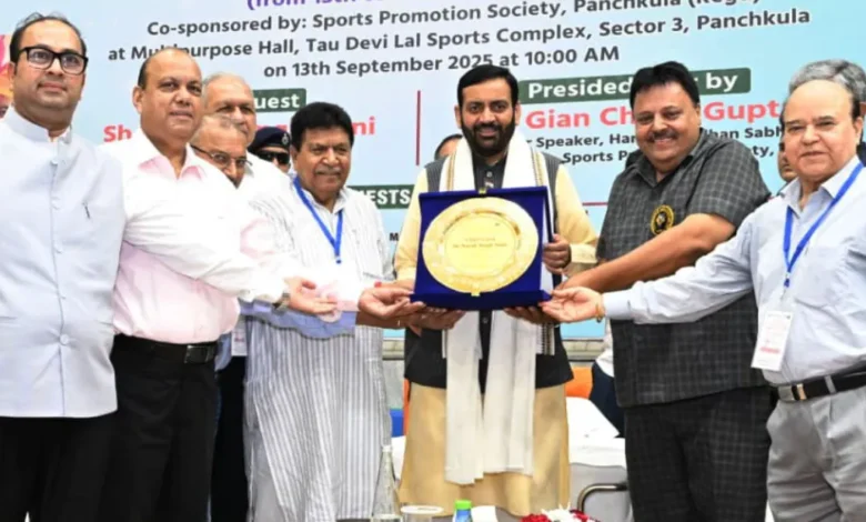 मुख्यमंत्री नायब सिंह सैनी ने दिया खेलों में ओलंपिक पदक जीतने का बड़ा संदेश