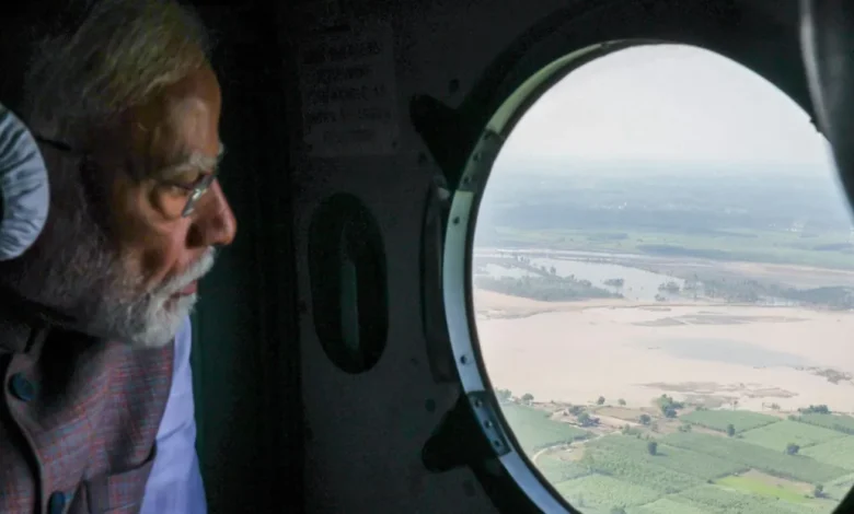 प्रधानमंत्री मोदी ने पंजाब के बाढ़ पीड़ितों के लिए ₹1,600 करोड़ की राहत राशि की घोषणा की