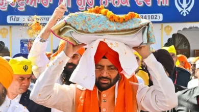पिंजौर की पावन भूमि से शुरू हुई ‘हिंद की चादर’ 350वें शहीदी वर्ष की कीर्तन यात्रा