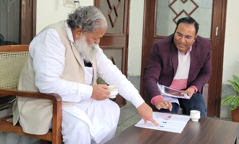 नागरिकों को अम्बाला-शामली 121 किमी एक्सप्रेस-वे का जल्द मिलेगा तोहफा, दिसंबर 2026 तक कार्य होगा पूरा – कैबिनेट मंत्री अनिल विज