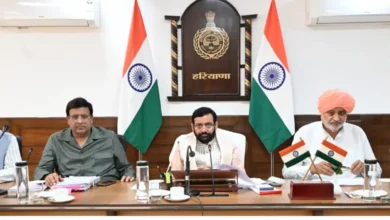 Nayab Singh Saini Meeting