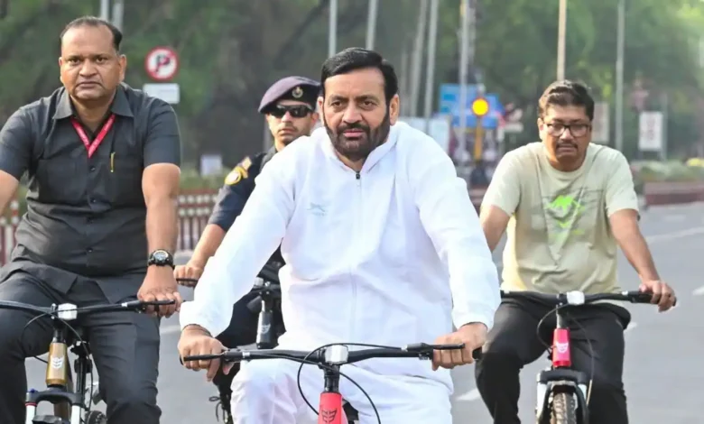 CM नायब सैनी ने साइकिल चल दिया ईंधन बचत और स्वस्थ जीवनशैली का संदेश